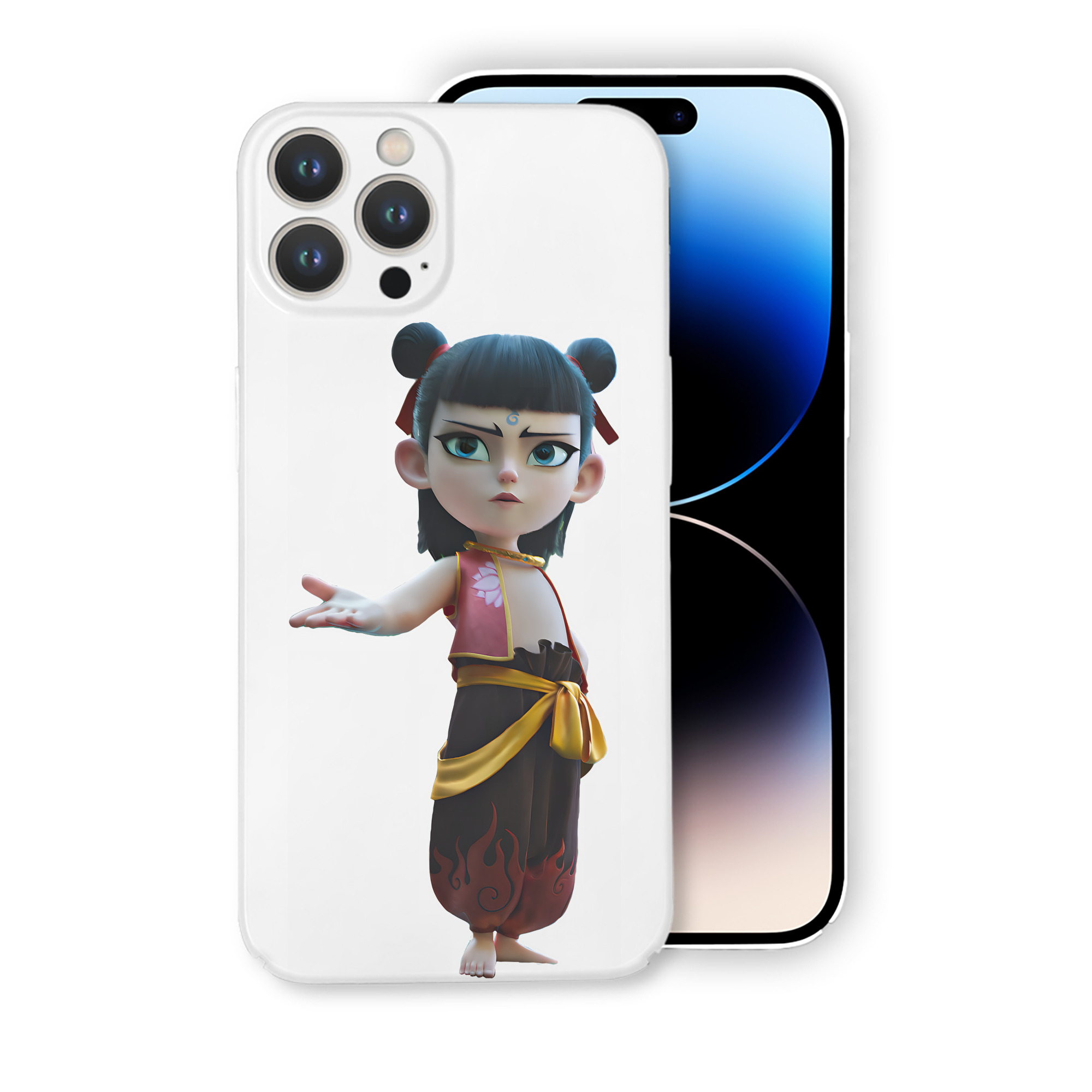 （画像用） Ne Zha 2 ナタ 魔童の大暴れ 【iPhone 14シリーズ対応】ハードケース
